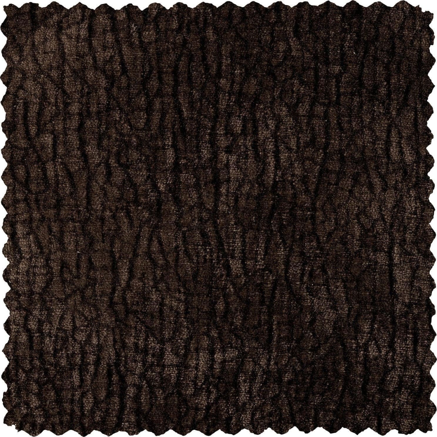 WOOOD Baggy 2-zitsbank 3d chenille donkerbruin Bruin