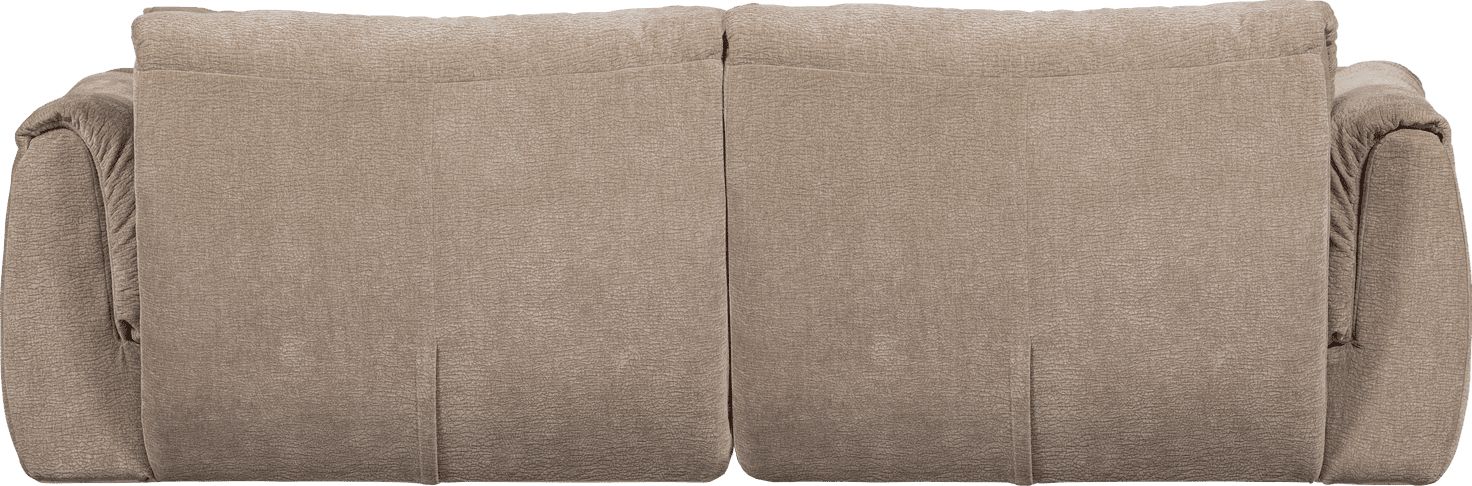 WOOOD Baggy 2-zitsbank 3d chenille zand Beige|Bruin