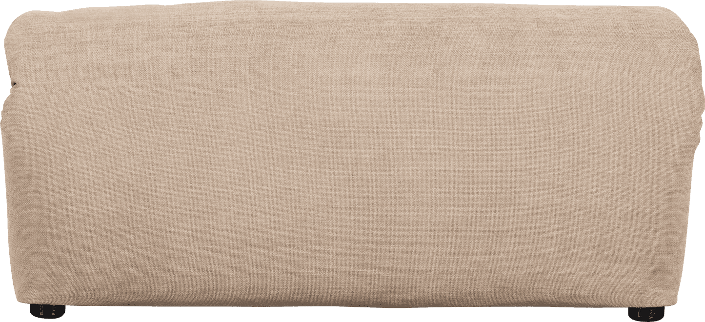 WOOOD Baggy hocker geweven chenille zand Beige|Bruin Hocker