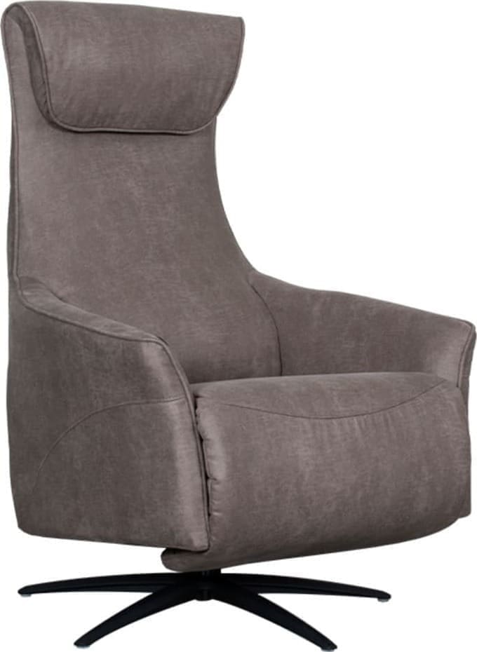 Fauteuil Lund - Taupe - Micro Suede - Afbeelding 2