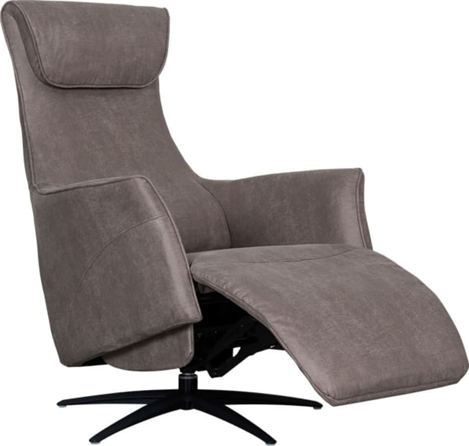 Fauteuil Lund - Taupe - Micro Suede - Afbeelding 3