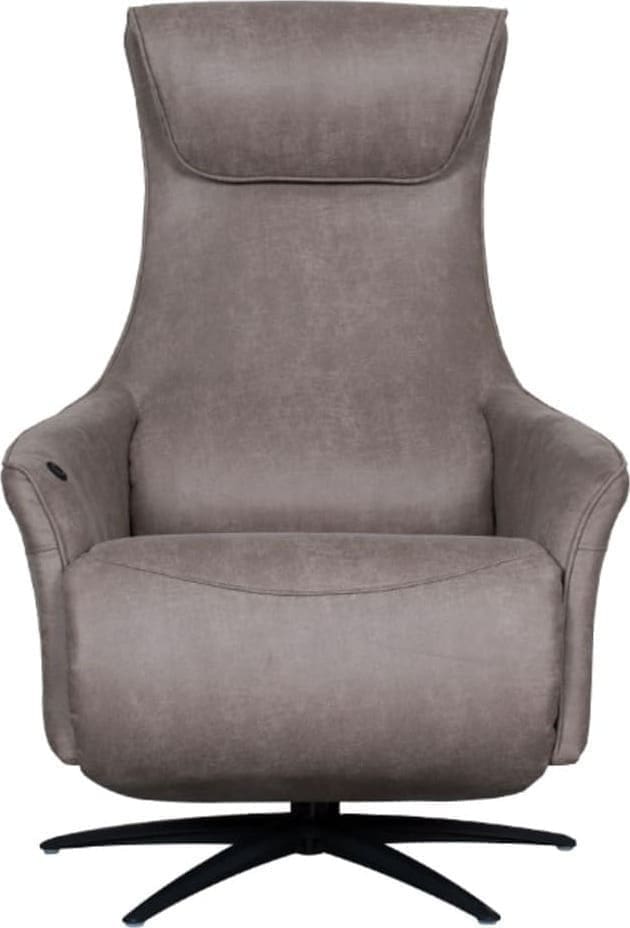 Fauteuil Lund - Taupe - Micro Suede - Afbeelding 4