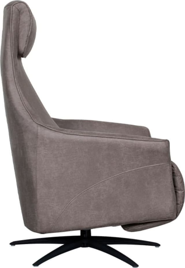 Fauteuil Lund - Taupe - Micro Suede - Afbeelding 5