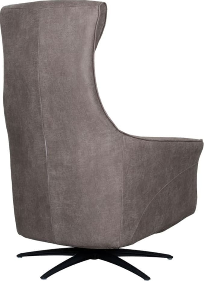 Fauteuil Lund - Taupe - Micro Suede - Afbeelding 6