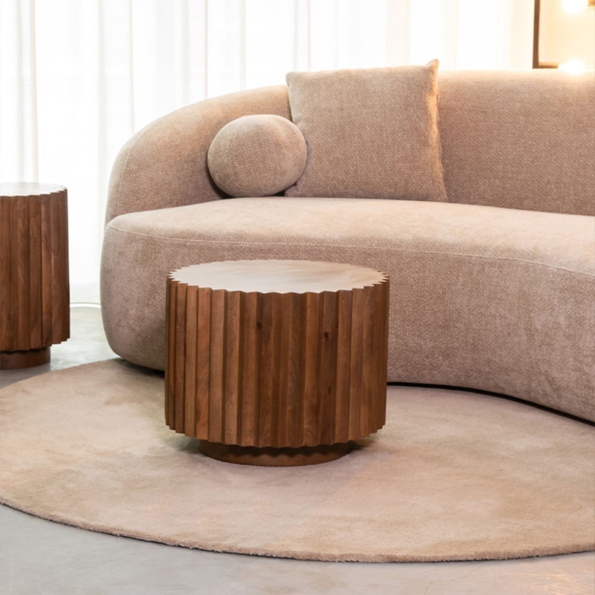 Salontafel Novan - Nature - Mangohout - Afbeelding 2