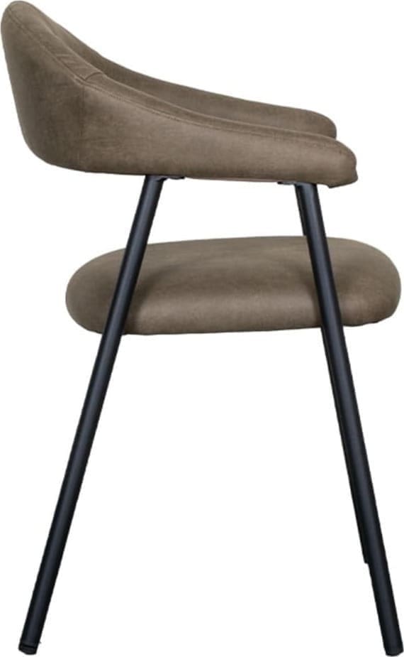Eetkamerstoel Amaze - Moss - Micro Suede - Afbeelding 3
