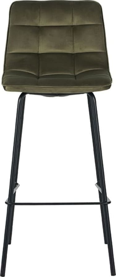 Barkruk Bistro - Hunter - Fluweel - Afbeelding 2