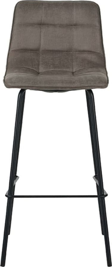 Barkruk Bistro - Taupe - Micro Suede - Afbeelding 2