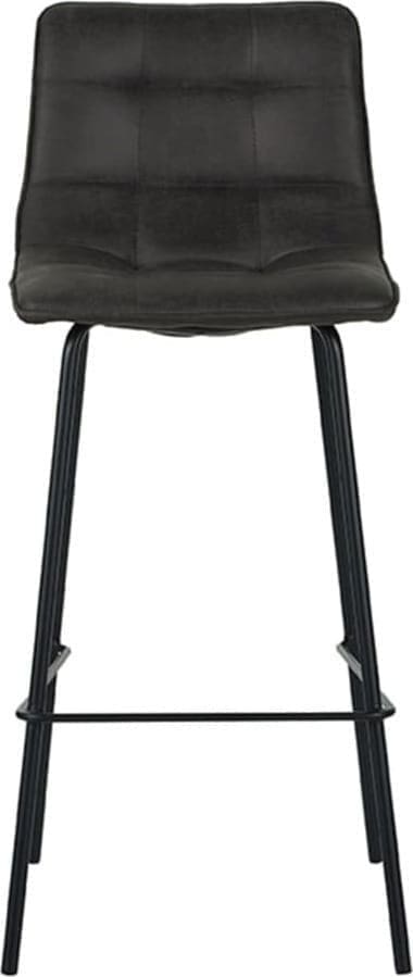 Barkruk Bistro - Antraciet - Micro Suede - Afbeelding 2
