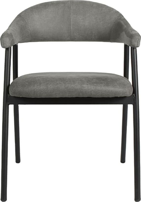 Eetkamerstoel Amaze - Antraciet - Micro Suede - Afbeelding 2