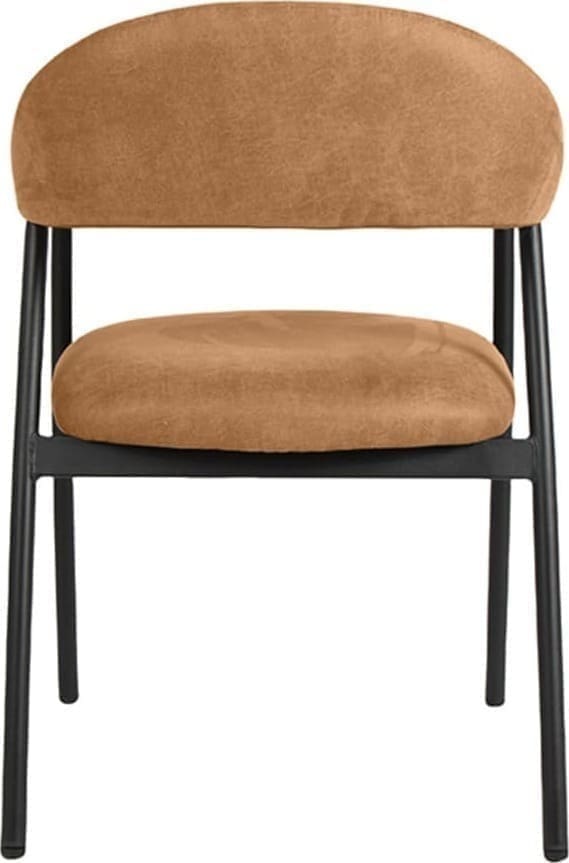 Eetkamerstoel Amaze - Cognac - Micro Suede - Afbeelding 5