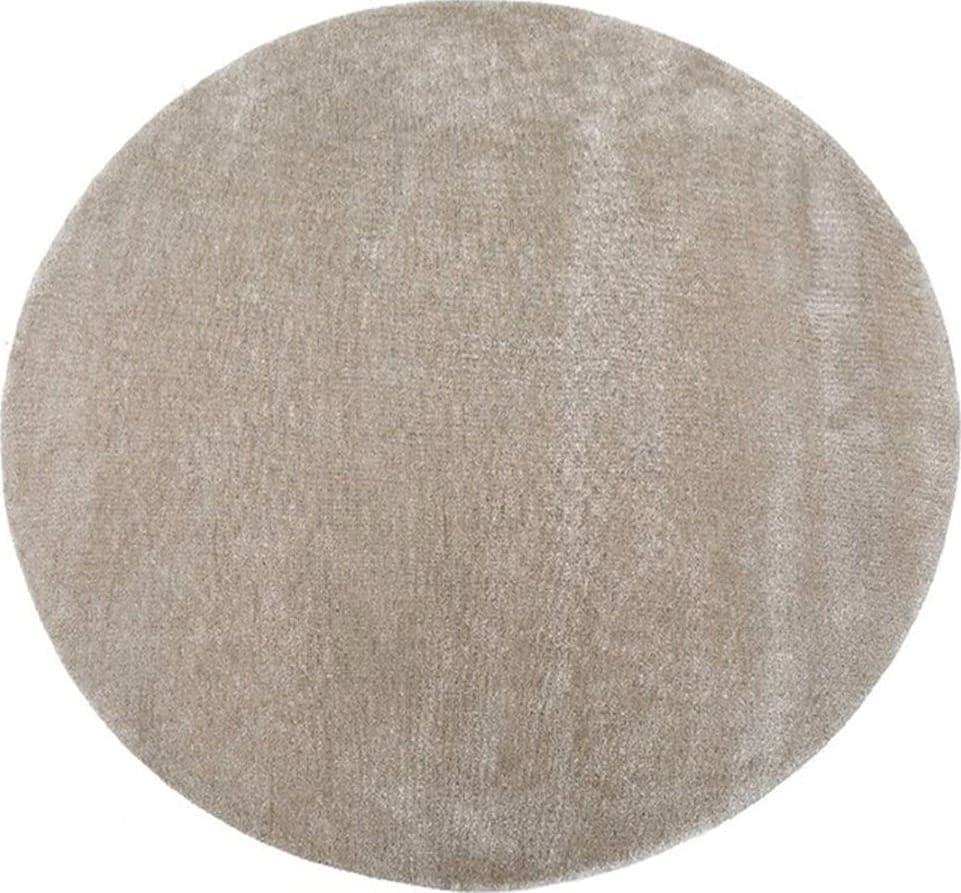 Vloerkleed Mila - Taupe - Synthetisch - 200x200 cm