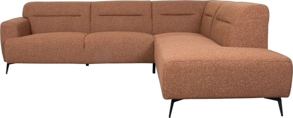 Hoekbank Bolzano - Coral - Boucle - Rechts - Afbeelding 3