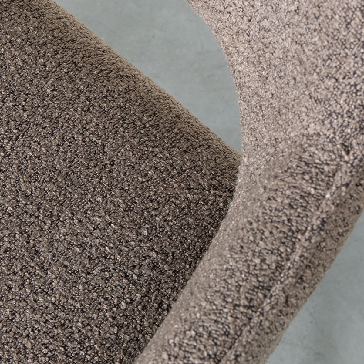 Eetkamerstoel Finley - Bruin - Boucle - Afbeelding 6