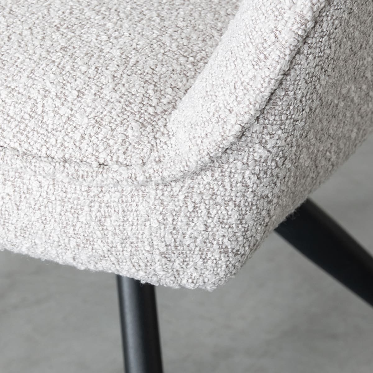 Eetkamerstoel Finley - Naturel - Boucle - Afbeelding 6