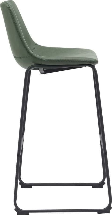 Barkruk Risto - Hunter - PU-Leder - Zithoogte 75 - Afbeelding 3