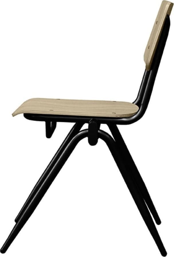 Eetkamerstoel Solid - Naturel - Hout - Afbeelding 3