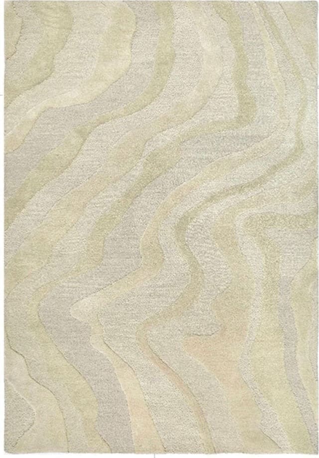 Vloerkleed Mosa - Zand - Wol - 160x230 cm