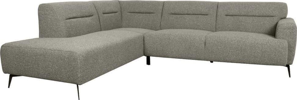 Hoekbank Bolzano - Truffel grijs - Boucle - Links - Afbeelding 2