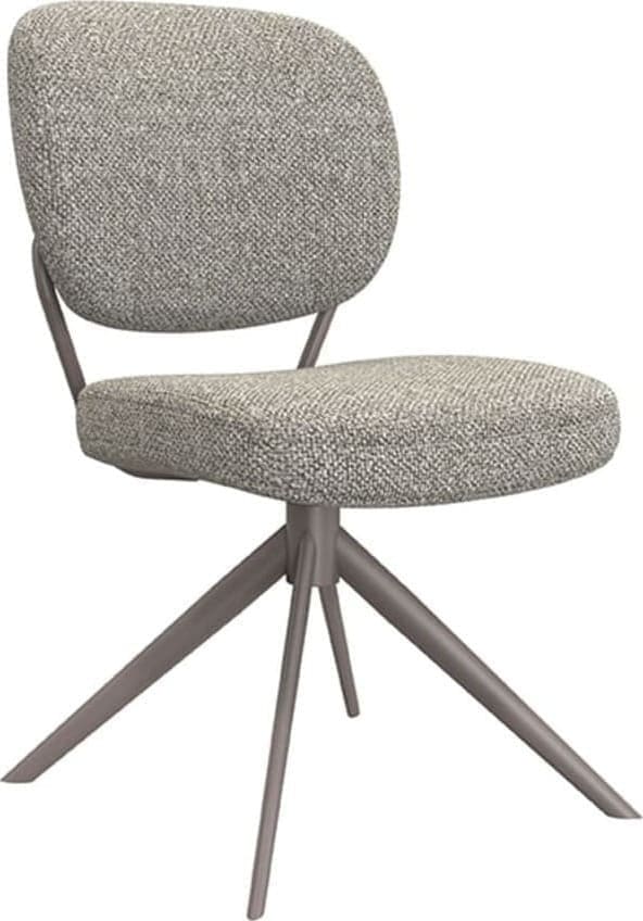 Eetkamerstoel Geneva - Truffel grijs - Boucle - Afbeelding 2