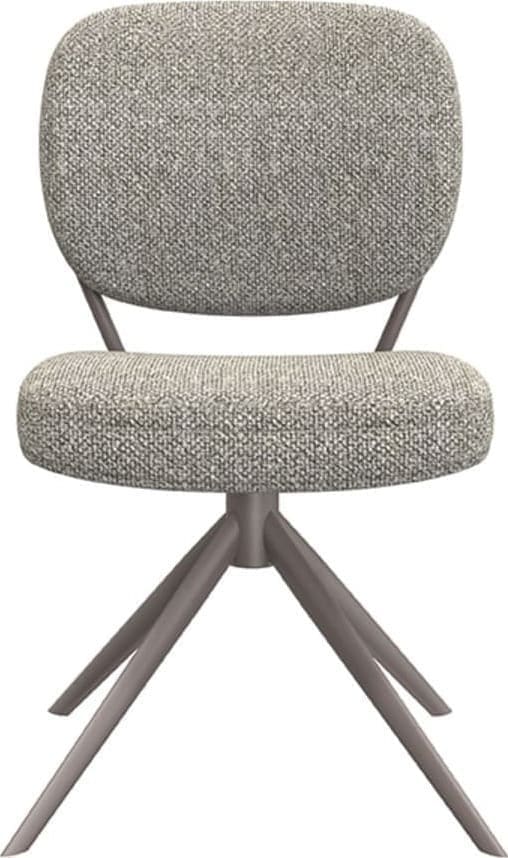 Eetkamerstoel Geneva - Truffel grijs - Boucle - Afbeelding 3