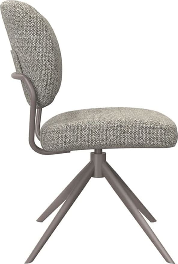 Eetkamerstoel Geneva - Truffel grijs - Boucle - Afbeelding 4
