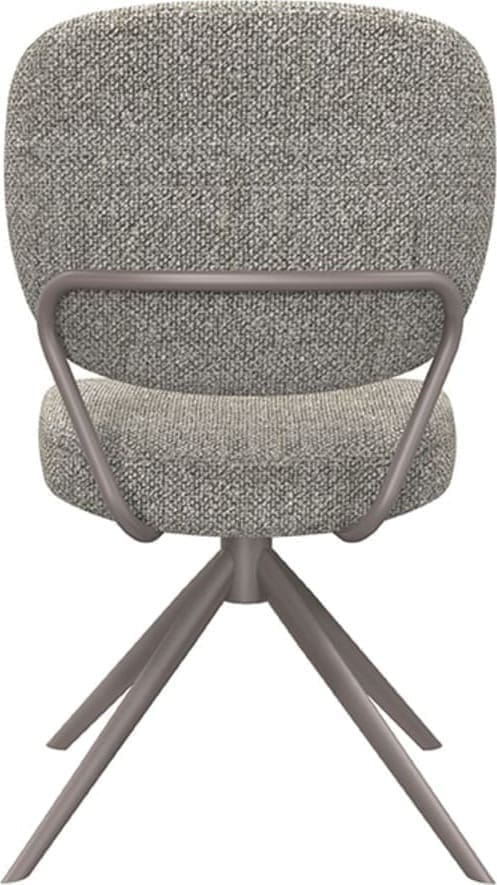 Eetkamerstoel Geneva - Truffel grijs - Boucle - Afbeelding 5