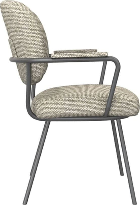Eetkamerstoel Lausanne - Naturel - Boucle - Afbeelding 3