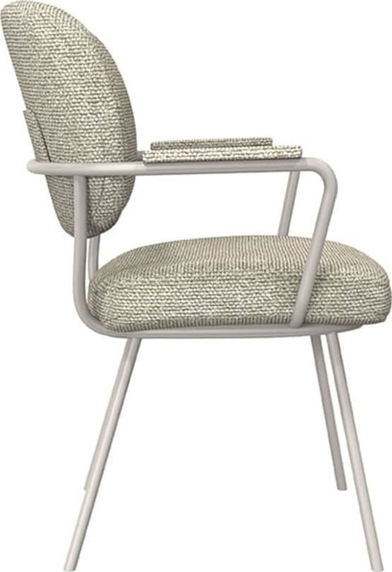 Eetkamerstoel Lausanne - Naturel - Boucle - Afbeelding 3