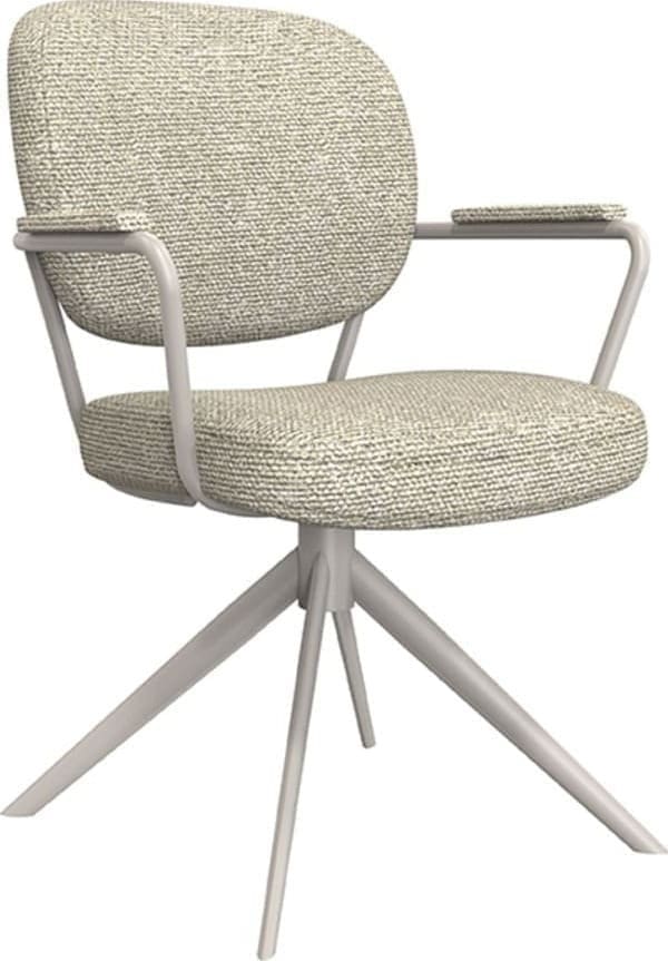 Eetkamerstoel Basel - Naturel - Boucle - Afbeelding 3