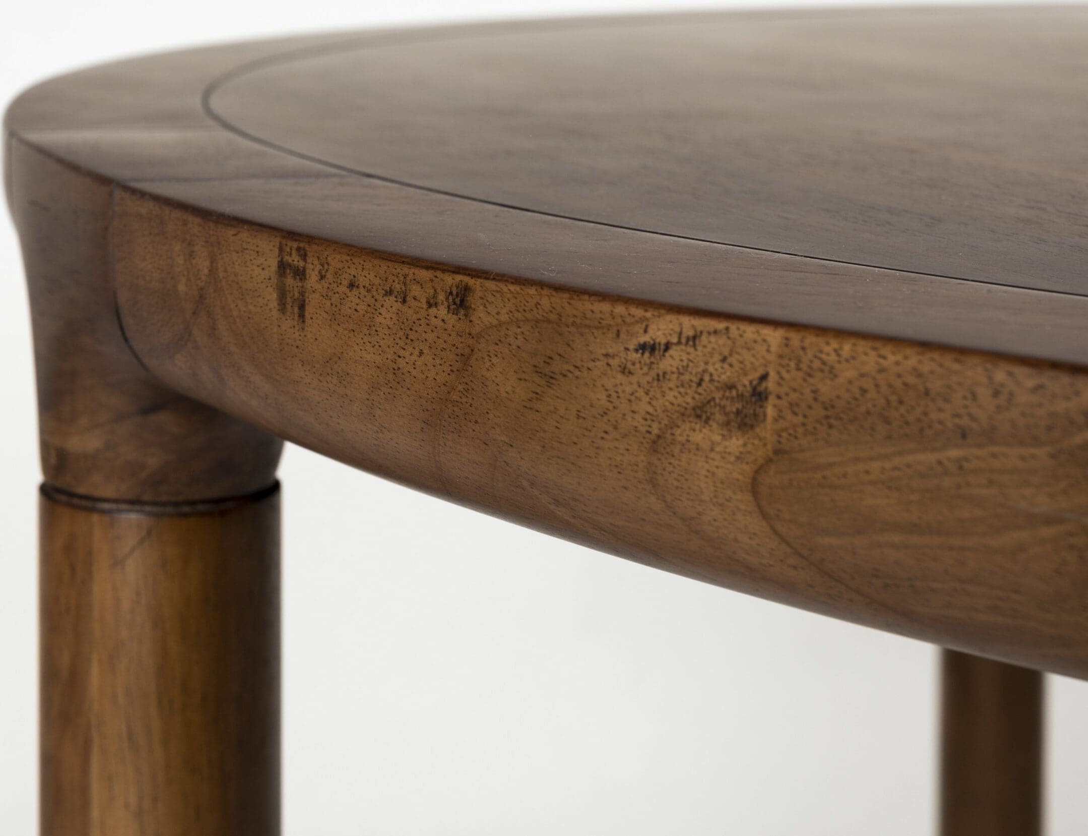 Tafel Storm Ø128 Walnut - Afbeelding 4