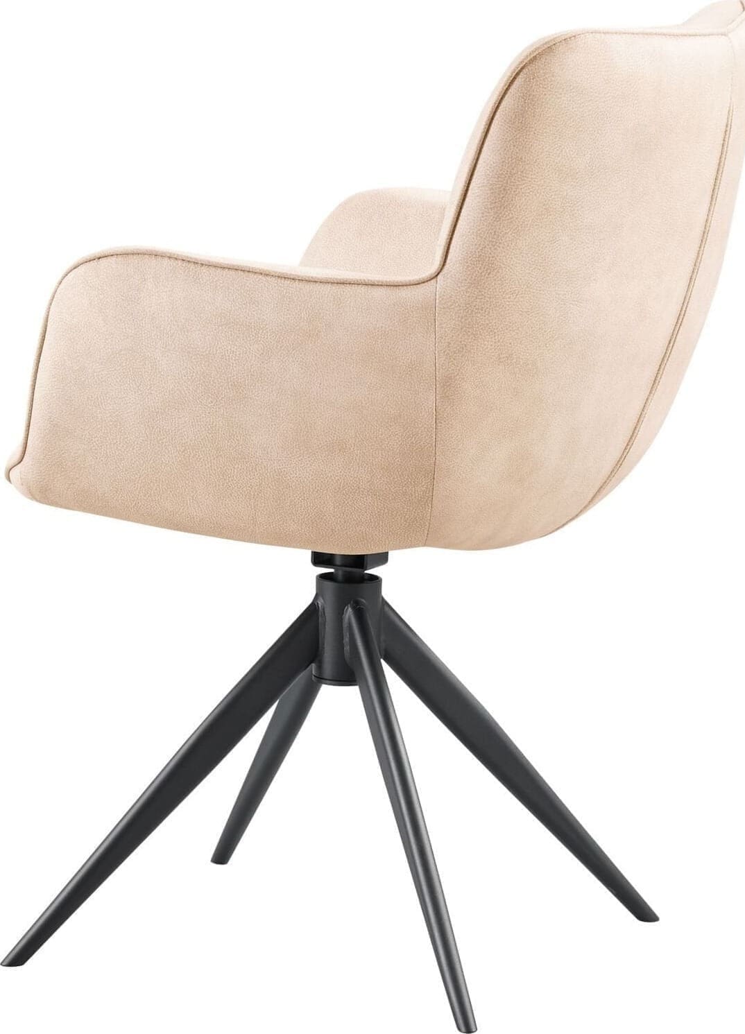 Armstoel Lasanto microvezel zandbeige - Afbeelding 2