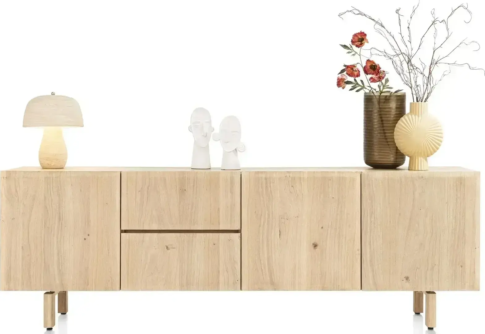 Azulo dressoir 240 cm - 3-deuren + 2-laden