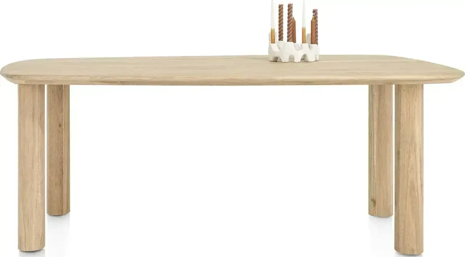 Azulo eetkamertafel 210 x 110 cm - 4-poten
