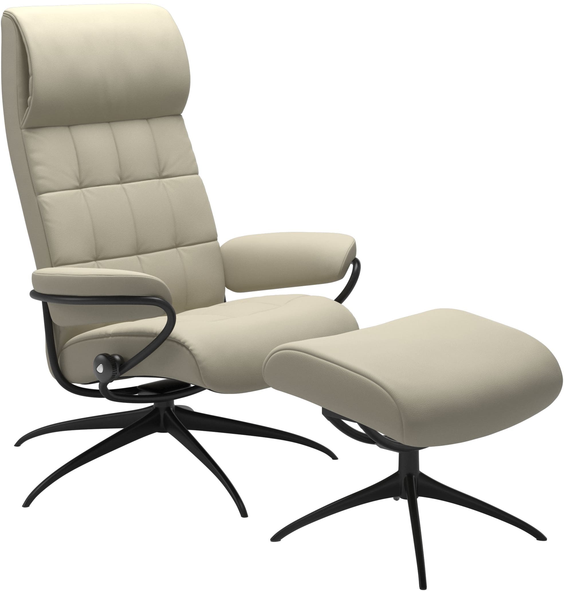 Stressless London Star Fauteuil - Hoge Rug
