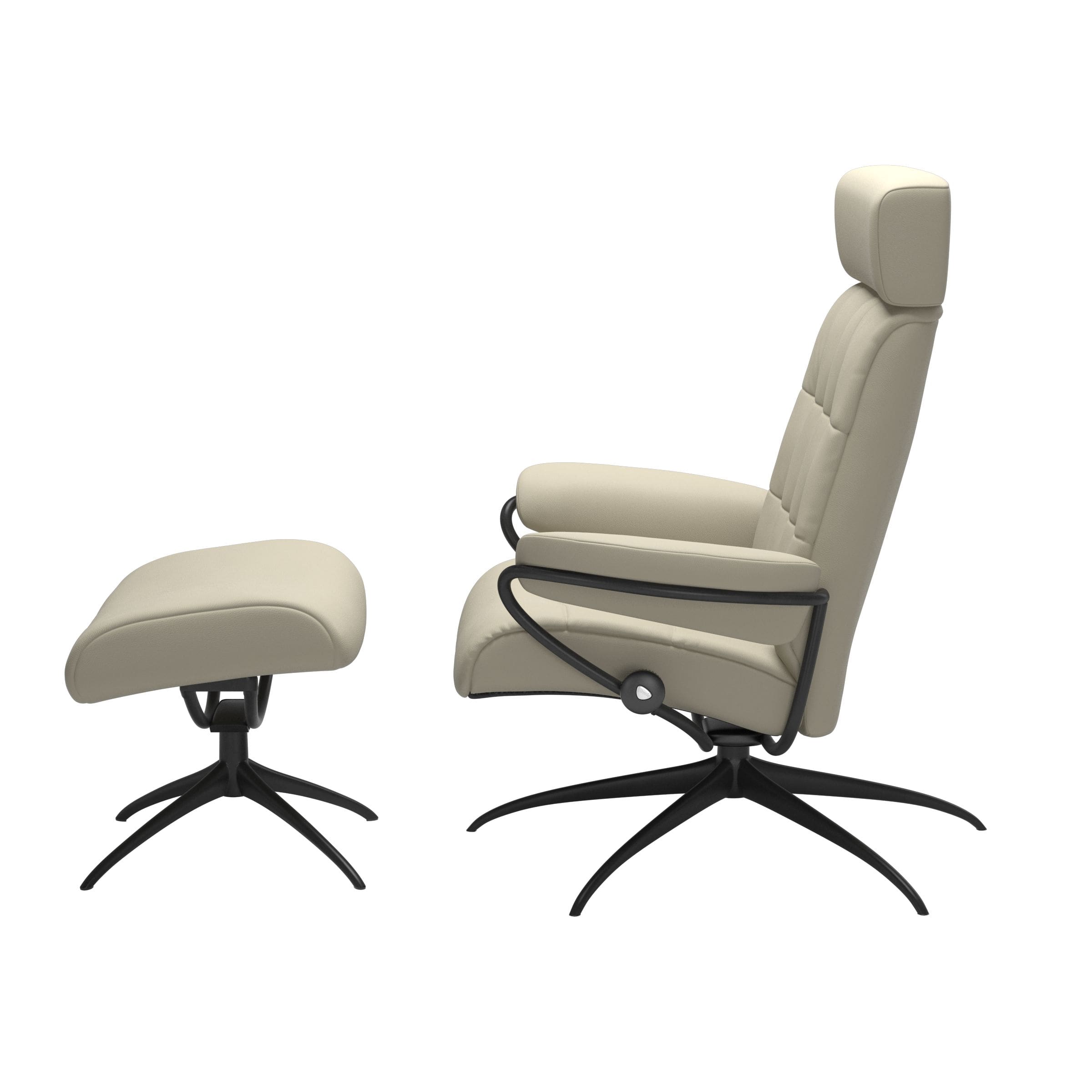 Stressless London Star Fauteuil + Verstelbare Hoofdsteun - Afbeelding 2