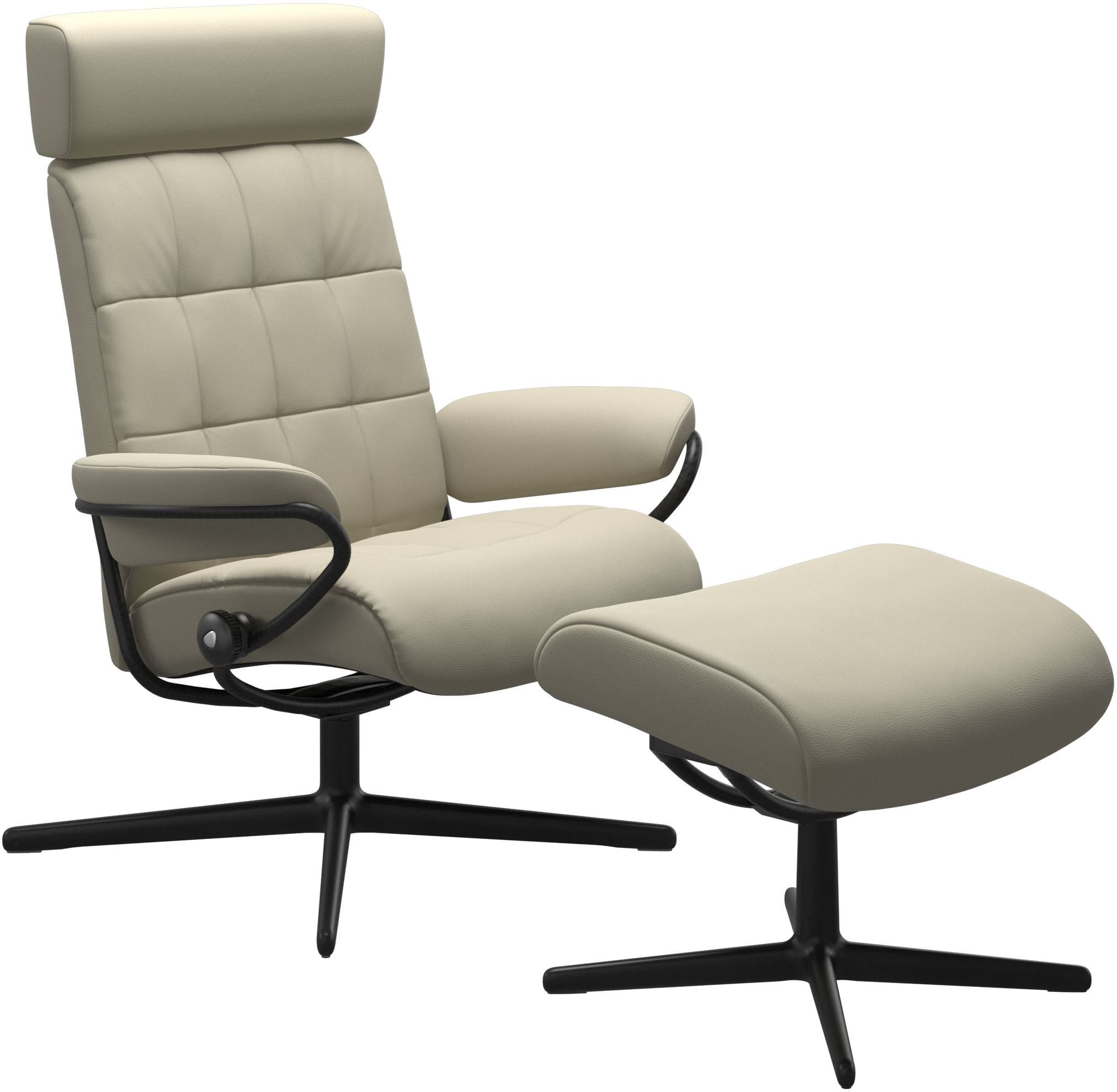 Stressless London Cross Fauteuil + Verstelbare Hoofdsteun