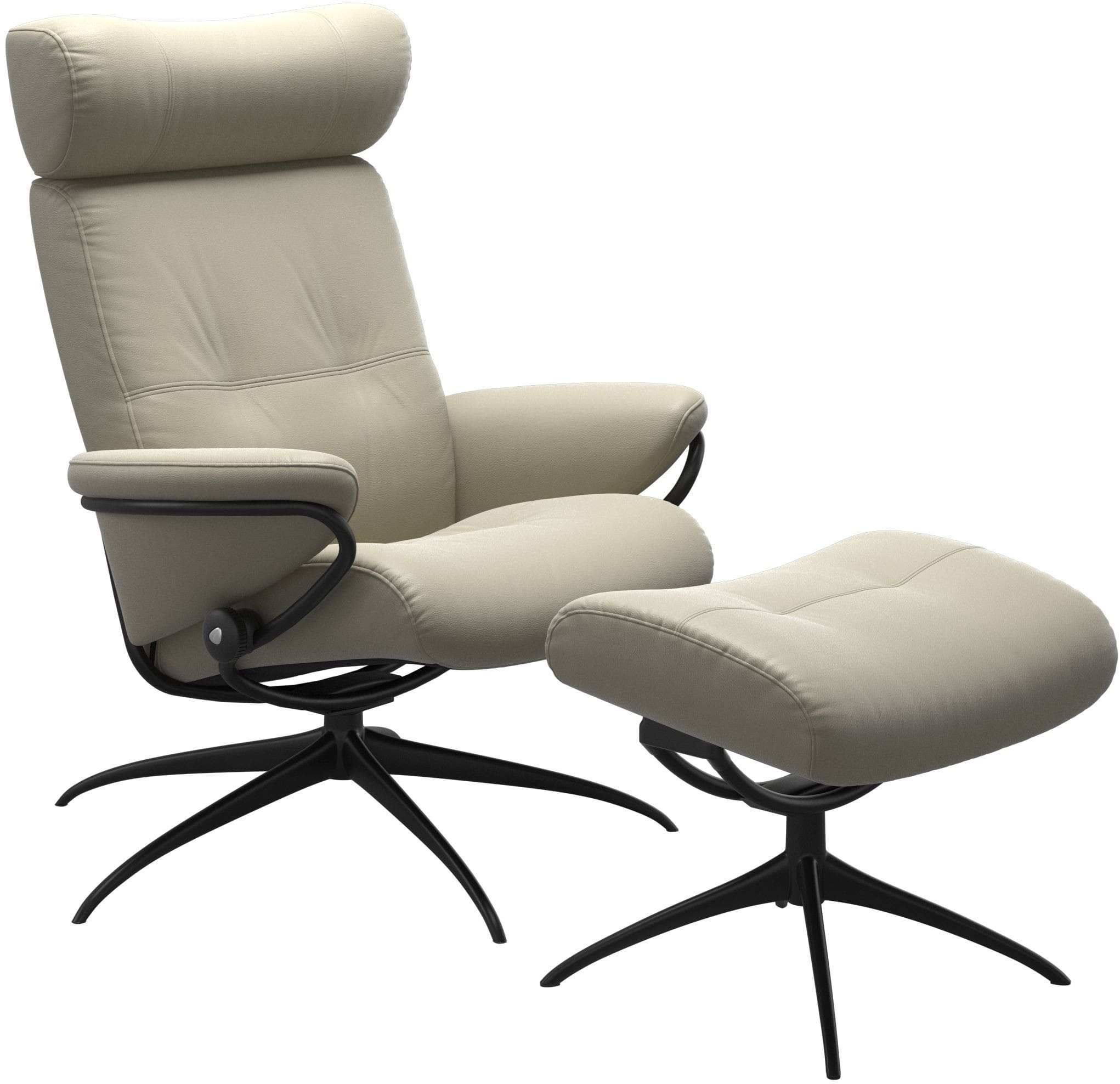 Stressless Berlin Star Fauteuil + Verstelbare Hoofdsteun
