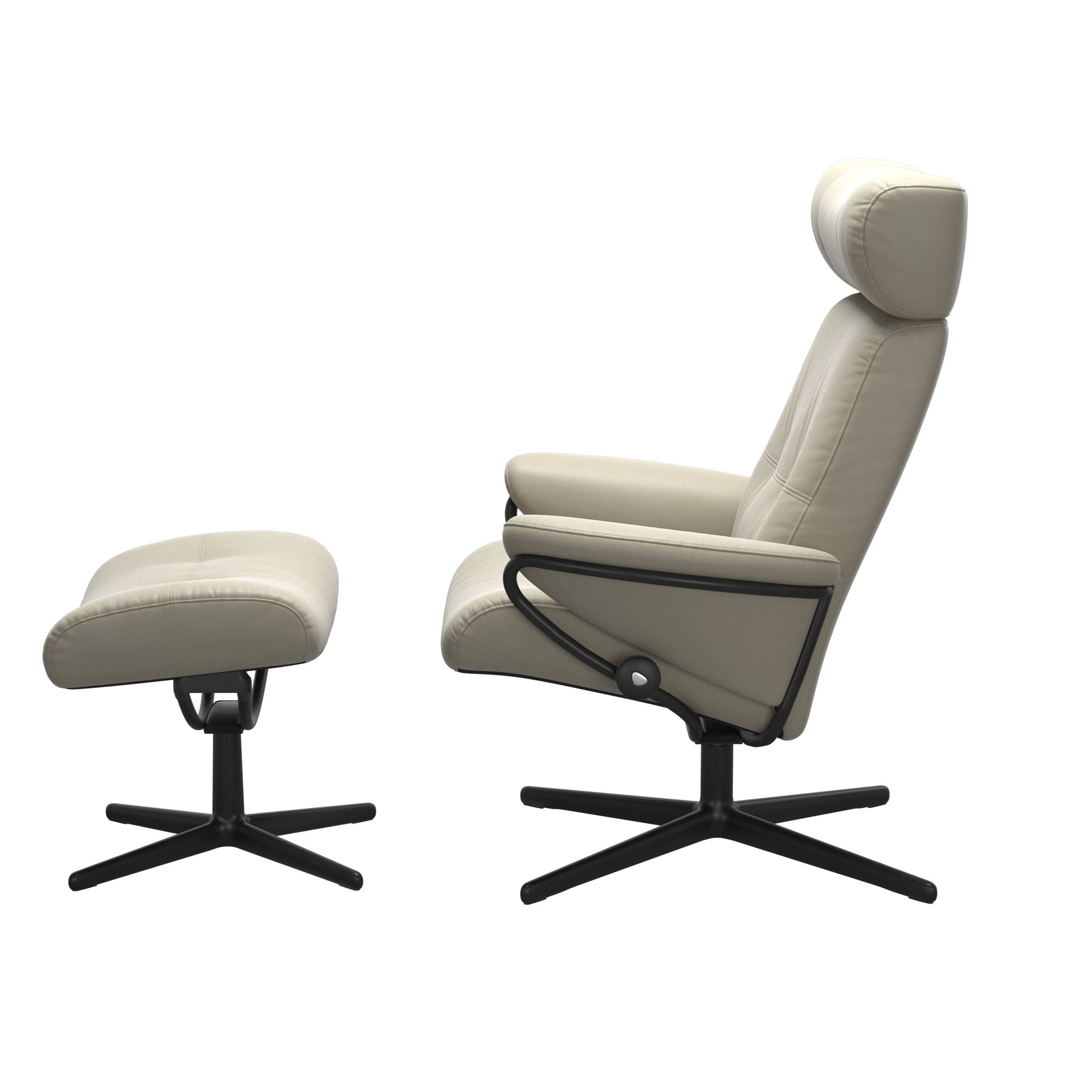 Stressless Berlin Cross Fauteuil + Verstelbare Hoofdsteun - Afbeelding 2