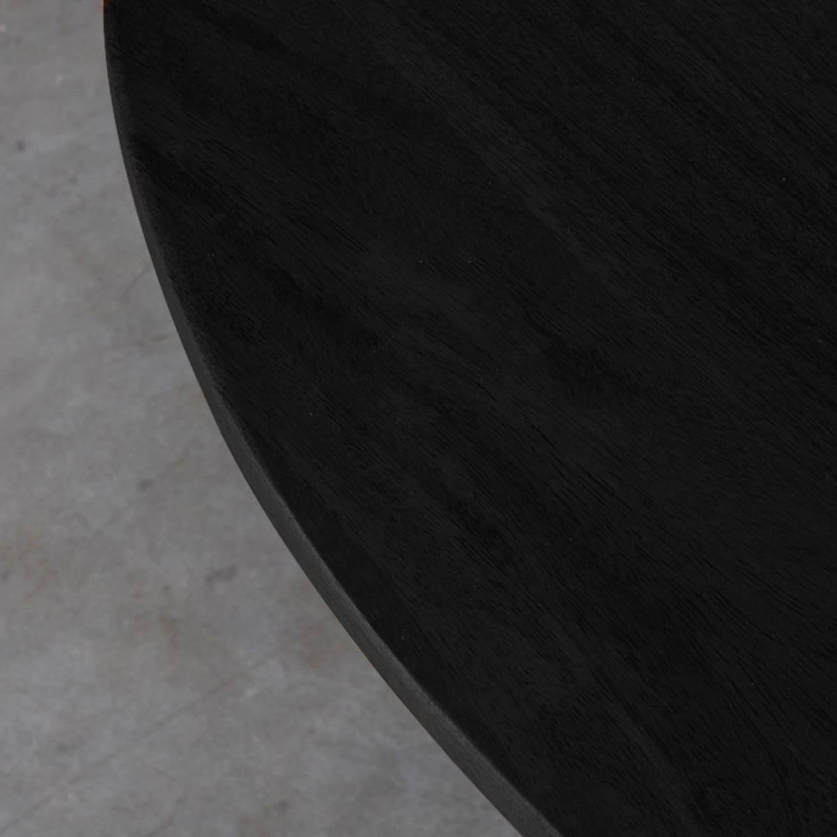 Salontafel Rosie - Zwart - Mangohout - 140 cm - Afbeelding 4