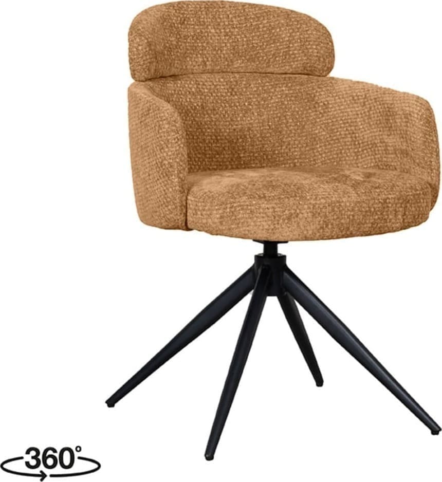 Eetkamerstoel Dinner - Hunter - Breathe - Black Frame - Afbeelding 2