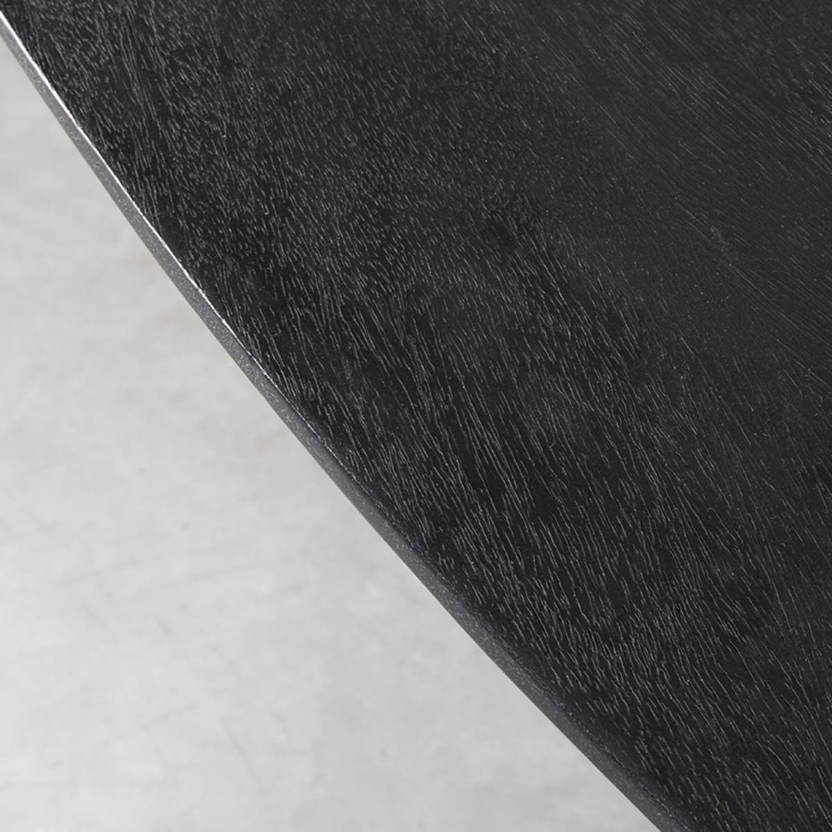 Eetkamertafel Cooper - Zwart - Mangohout - 210x110 cm - Afbeelding 3