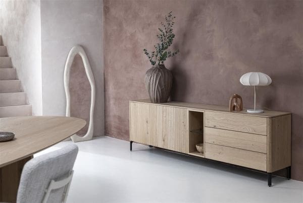 Trenton dressoir 210 cm - natural - Afbeelding 5