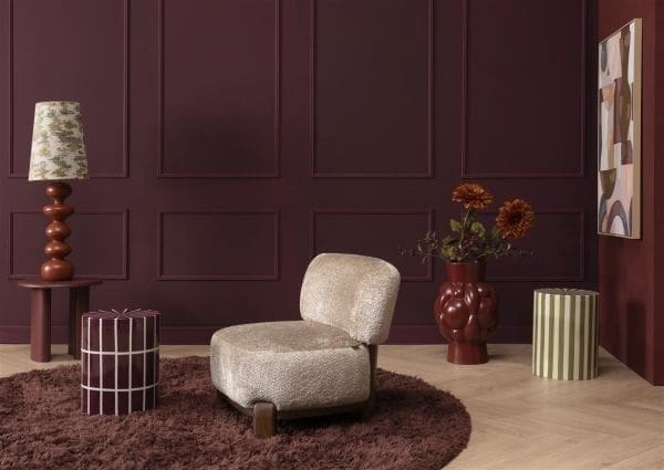 Skye bijzettafel H45cm - bordeaux - Afbeelding 5