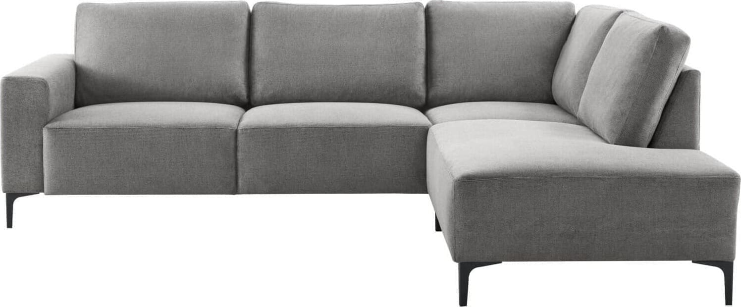 Hoekbank links Fabria polyetherschuim grijs - Afbeelding 2
