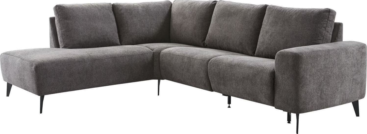 Hoekbank links Davanti pocket HR koudschuim donkergrijs - Afbeelding 4