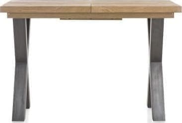 Metalox uitschuif-bartafel 140(+50)x90cm - bruin - Afbeelding 7