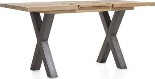Metalox uitschuif-bartafel 140(+50)x90cm - bruin - Afbeelding 9