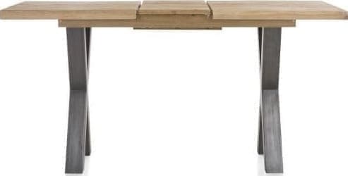 Metalox uitschuif-bartafel 140(+50)x90cm - bruin - Afbeelding 8