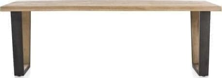 Metalox eetkamertafel 250 x 100 cm - bruin